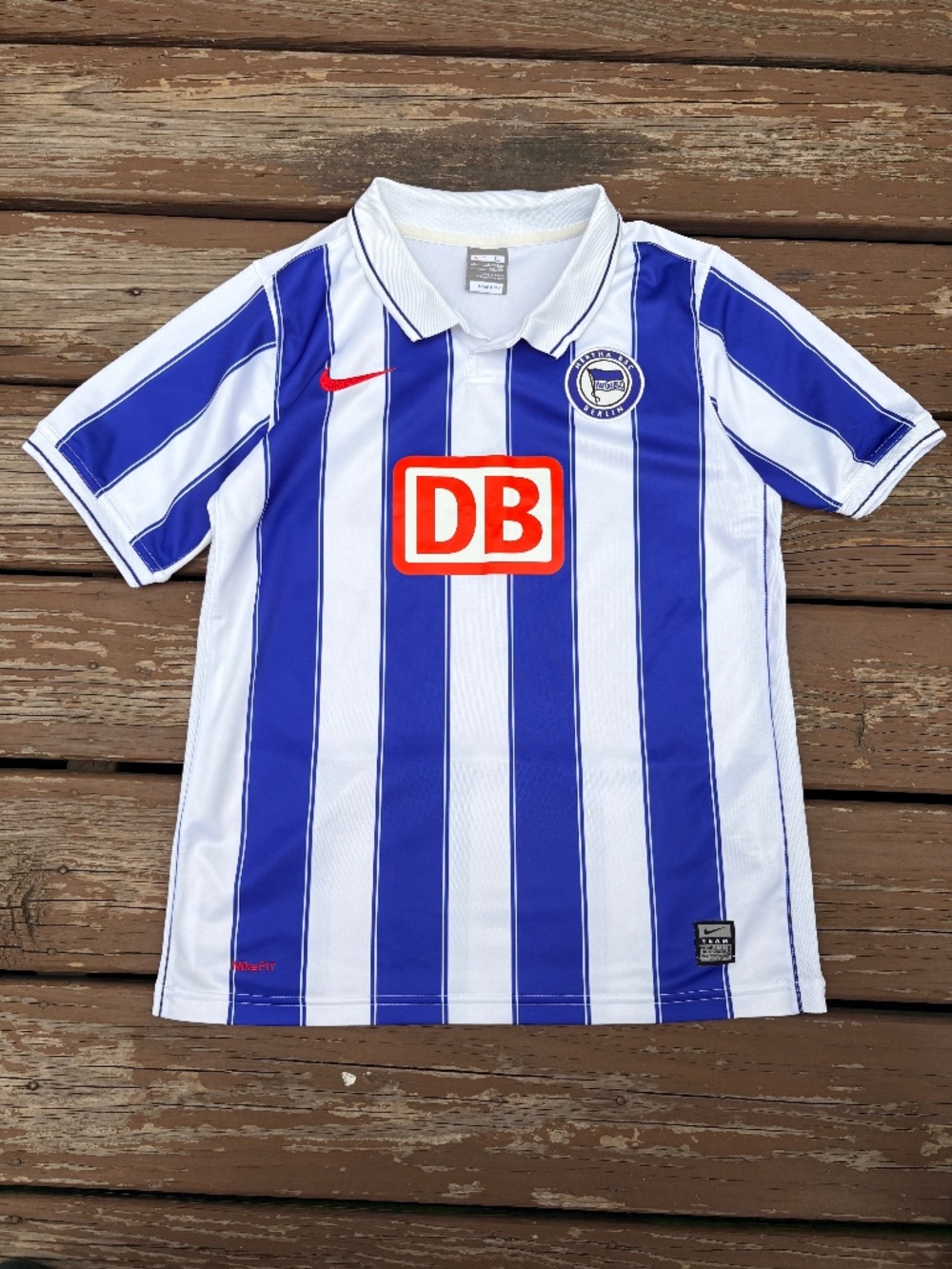 Vintage Nike Hertha BSC 09/10 Jersey | YL
